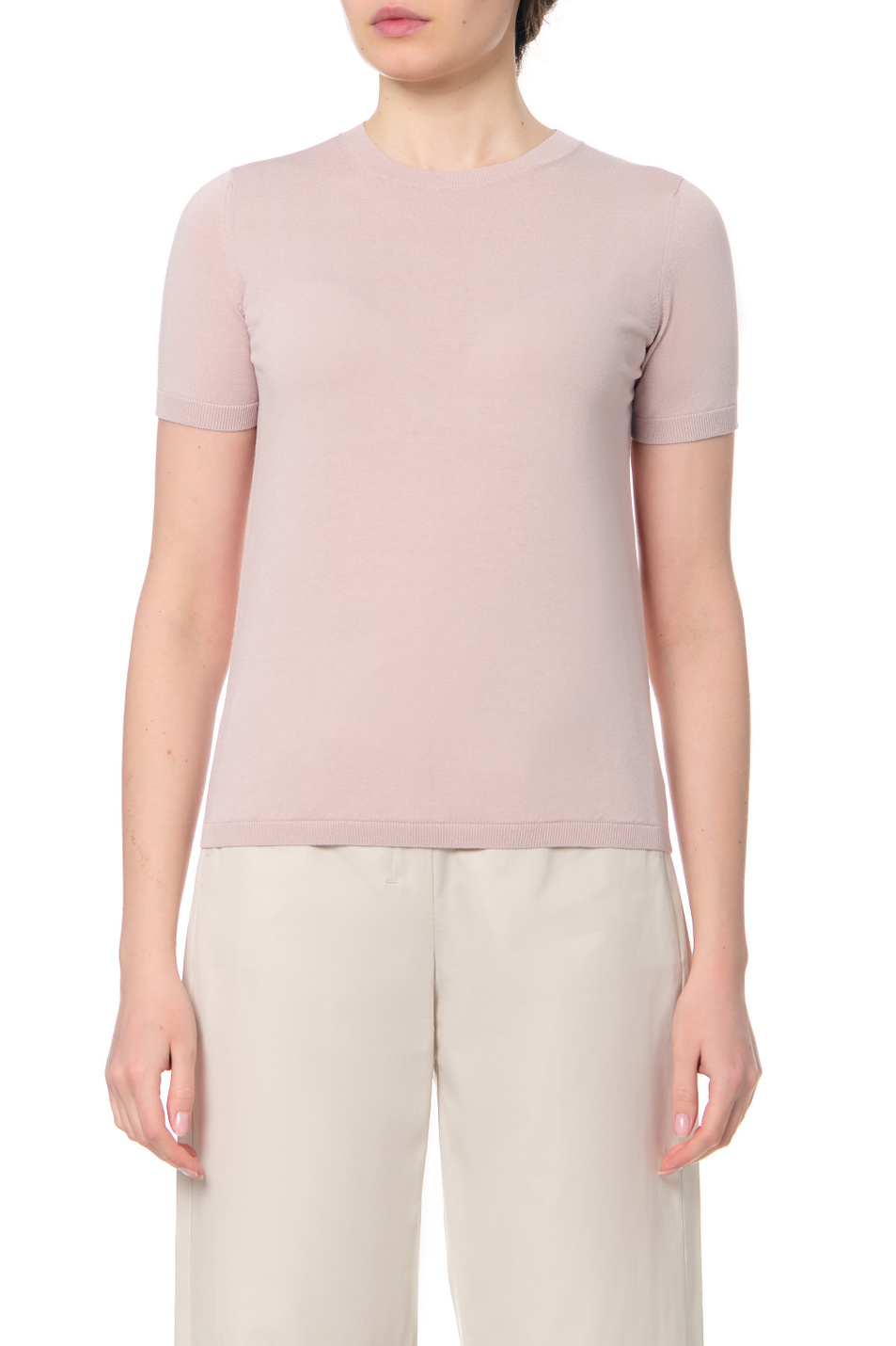 Женский Max Mara Футболка MIDAS с круглым вырезом (цвет ), артикул 93610922 | Фото 4