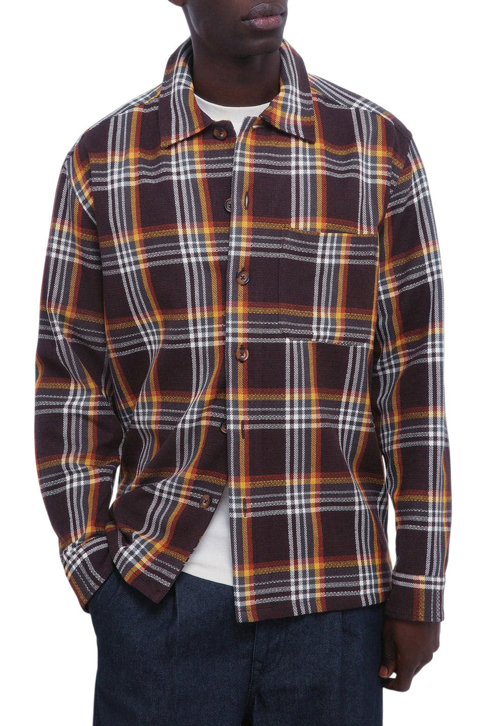 Мужской Springfield Рубашка в клетку (цвет ), артикул 0332873 | Фото 1