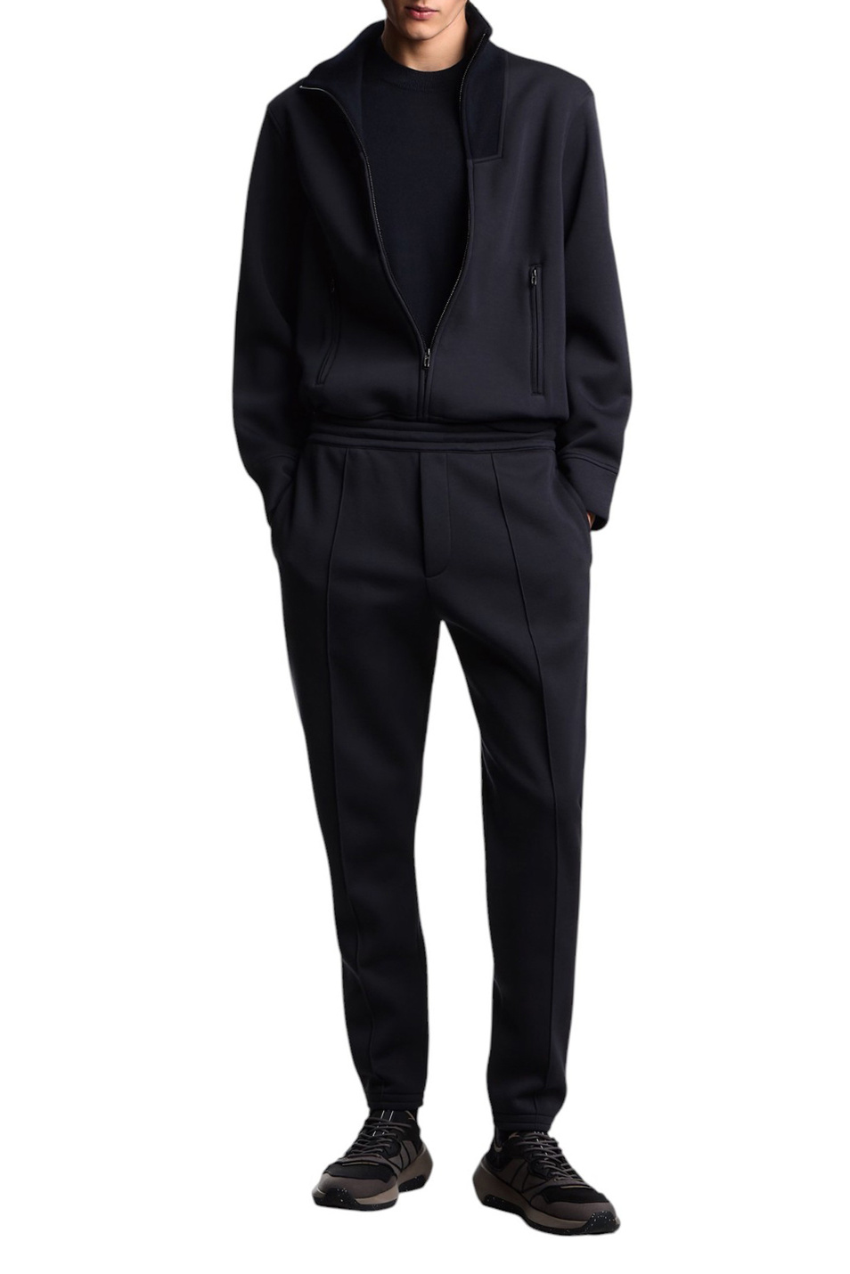 Мужской Emporio Armani Толстовка однотонная (цвет ), артикул EM003053-AF17545 | Фото 2