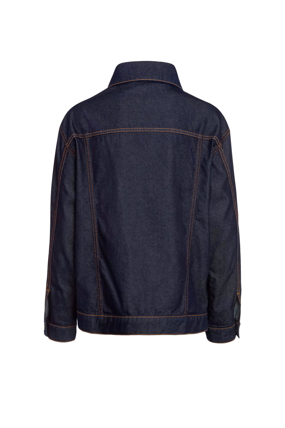 Ermanno Firenze Джинсовая куртка с вышитым логотипом на кармане (цвет ), артикул D38ETCP24OPR | Фото 2