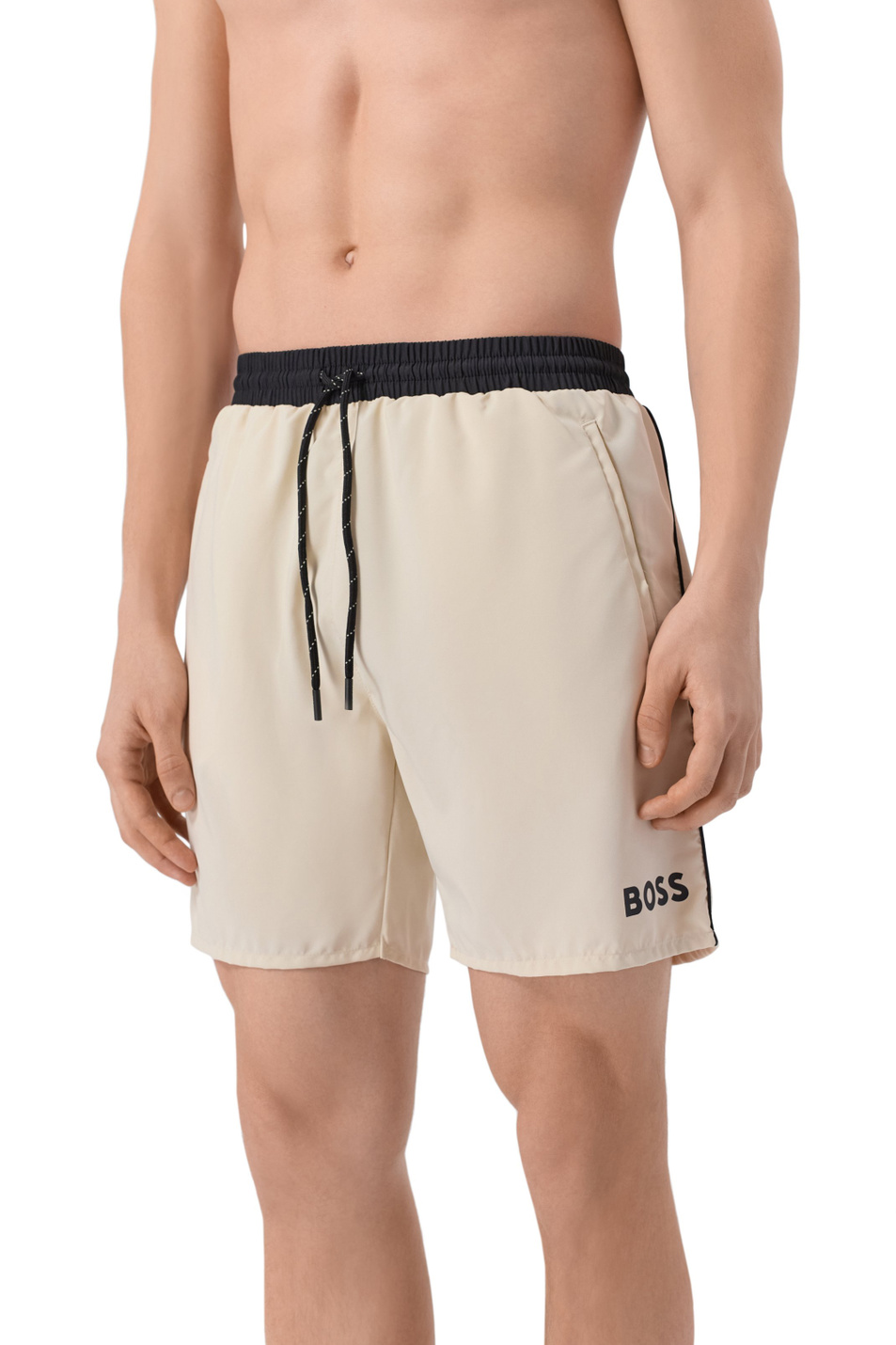 Мужской BOSS Шорты купальные Starfish с логотипом (цвет ), артикул 50514429 | Фото 3