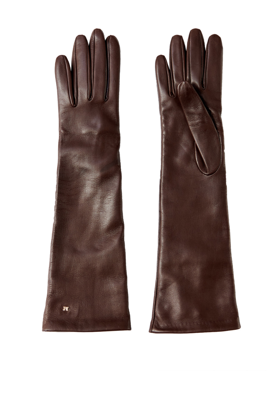 Max Mara Длинные перчатки AFIDEE из натуральной кожи (цвет ), артикул 45660113 | Фото 1