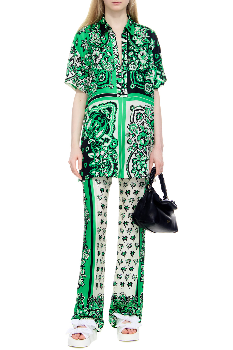 RED VALENTINO Woman Pants Green 2R0RBG606SK 031