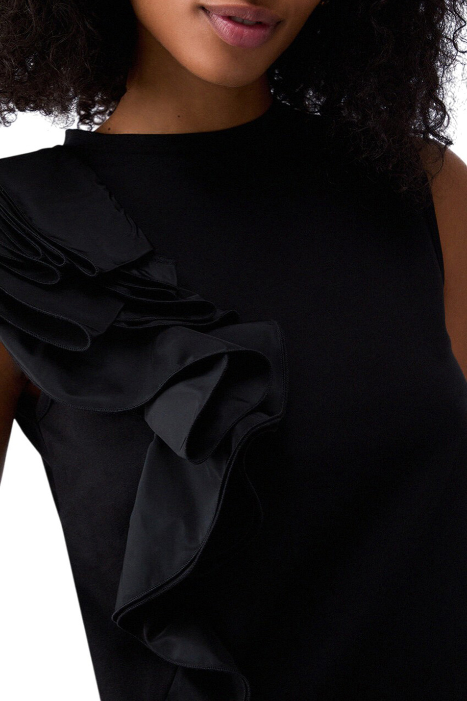 Женский Liu Jo Топ с воланом (цвет ), артикул CA6385J6308 | Фото 5