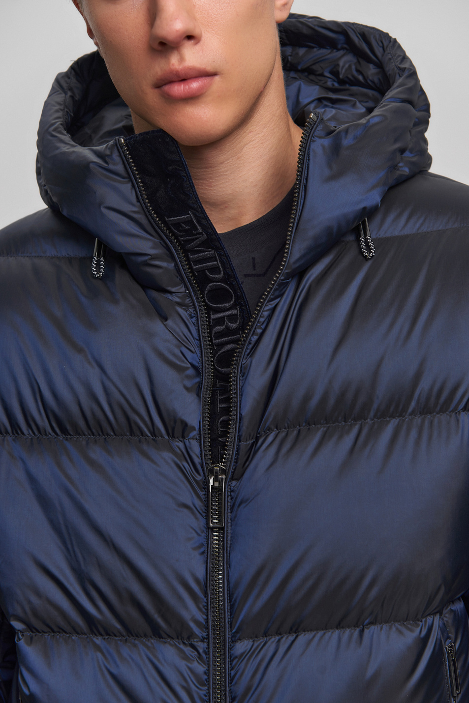 Emporio Armani Утепленная стеганая куртка из нейлона (цвет ), артикул 6H1BQ1-1NLUZ | Фото 6