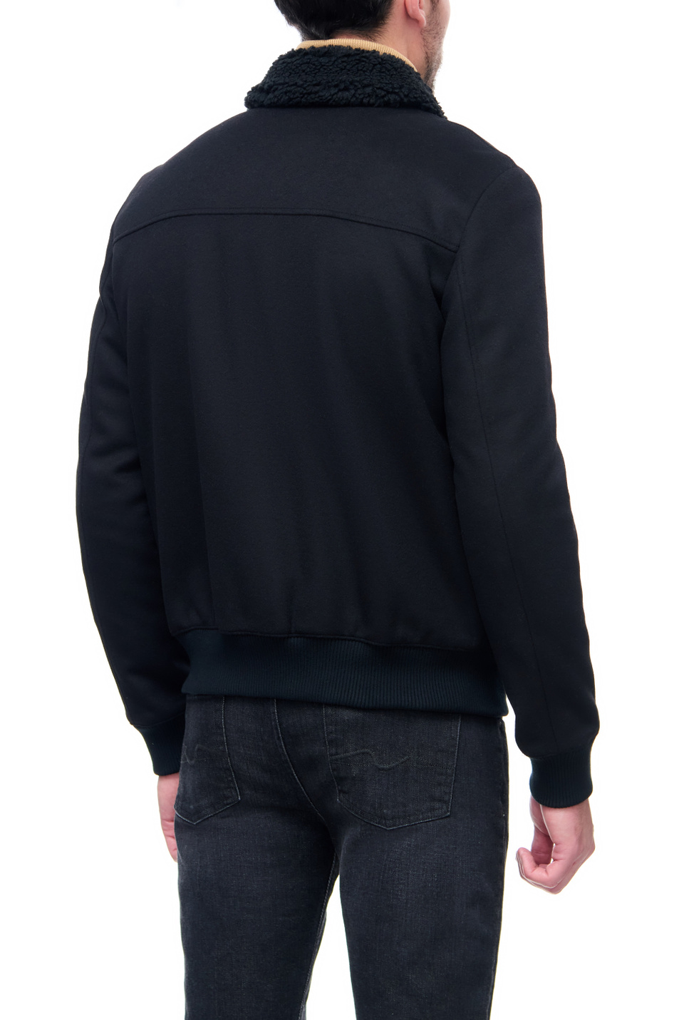 HUGO Куртка из смесовой шерсти с накладными карманами (цвет ), артикул 50456659 | Фото 5