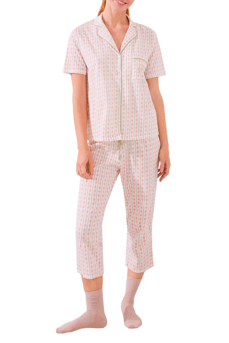 Женский Women'secret Пижама в рубашечном стиле с принтом (цвет ), артикул 3594665 | Фото 1