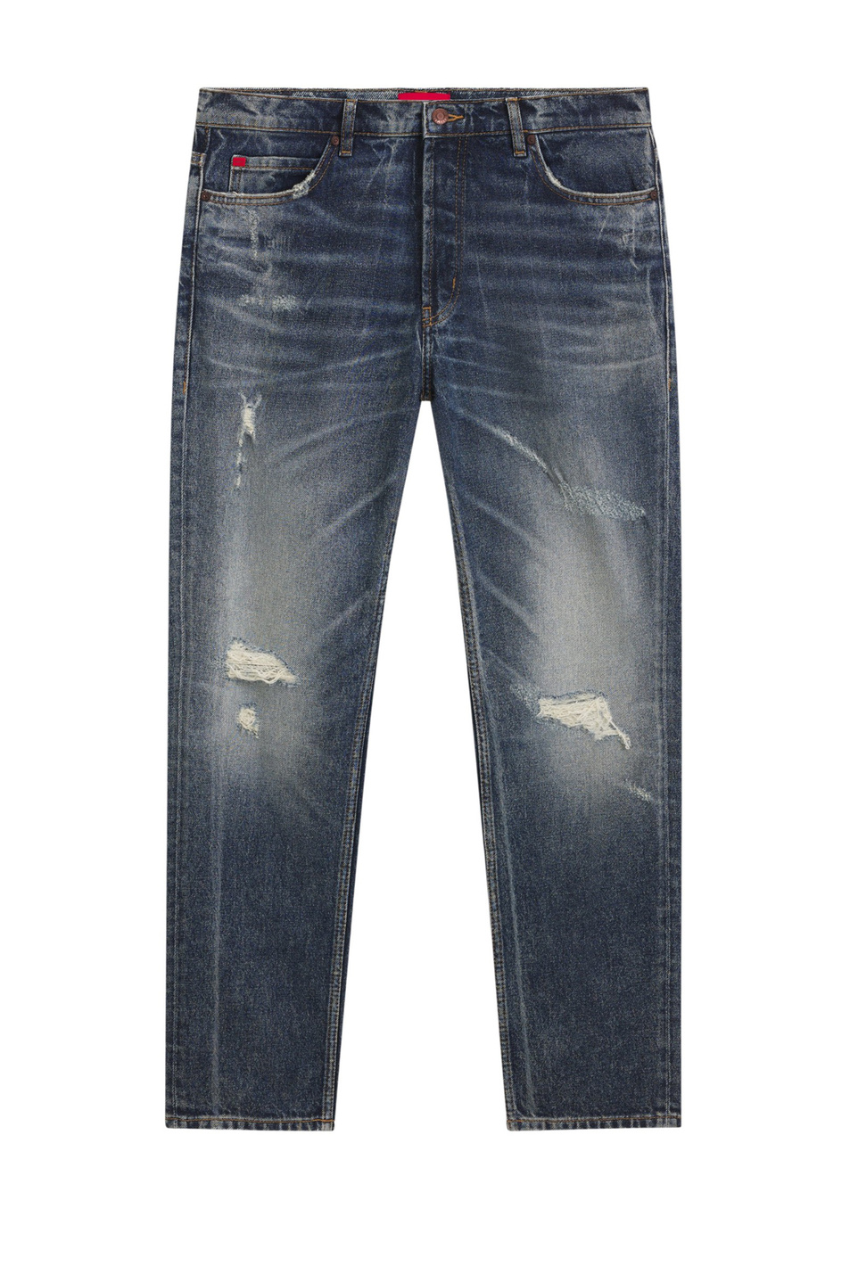 Джинсы из эластичного хлопка|Основной цвет:Синий Мужской HUGO Джинсы из эластичного хлопка (цвет ), артикул 50554154 | Фото 1