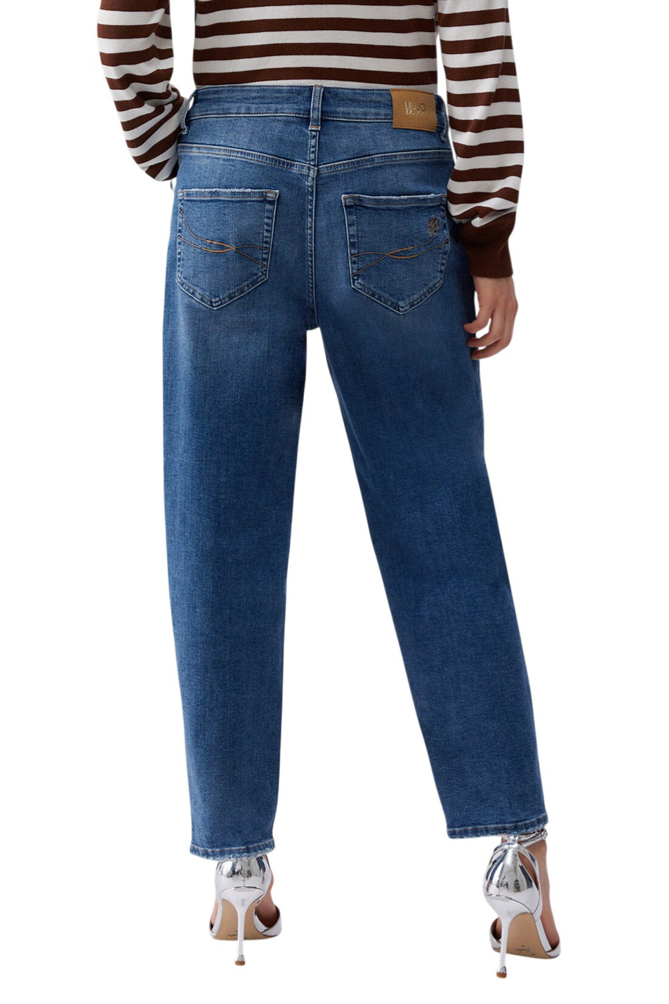 Женский Liu Jo Джинсы из хлопка (цвет ), артикул UA6200DS057 | Фото 4