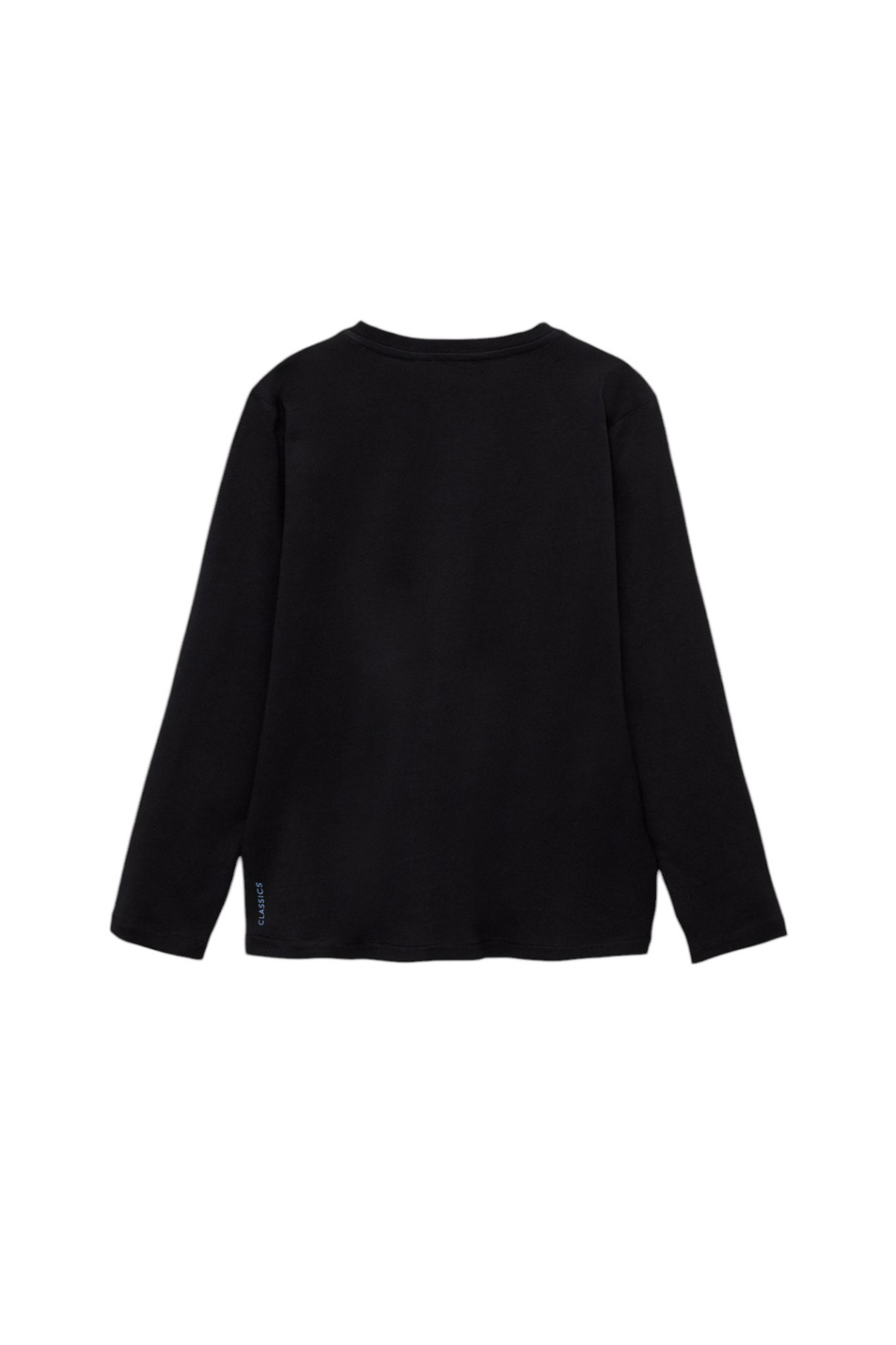Мальчикам Mango Kids Лонгслив BASICA7 из хлопка (цвет ), артикул 87030649 | Фото 2