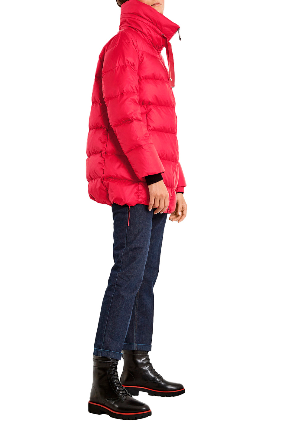 Gerry Weber Стеганая куртка с высоким воротником и утяжкой по низу (цвет ), артикул 650214-31017 | Фото 3