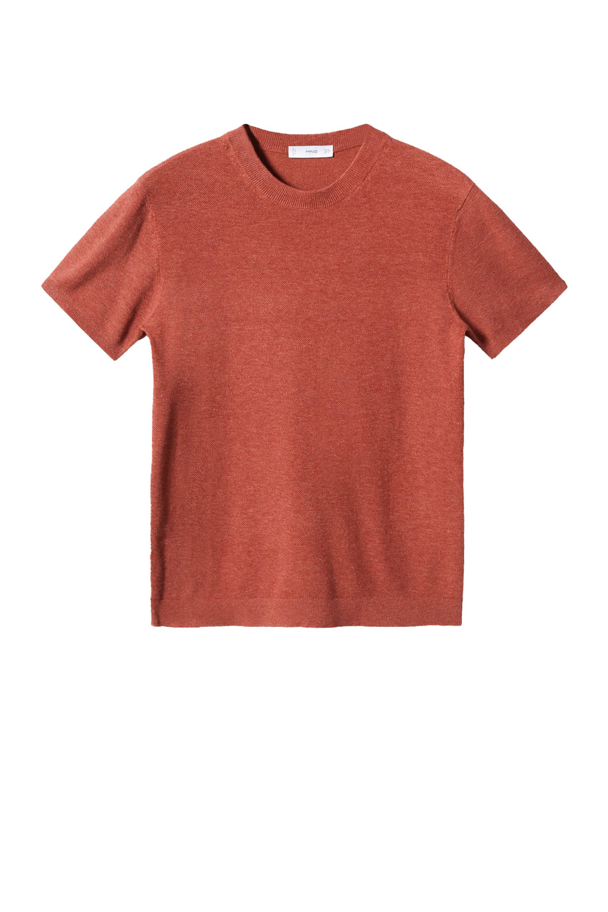 Трикотажная футболка ANDREW|Основной цвет:Оранжевый|Артикул:47045910 | Фото 1