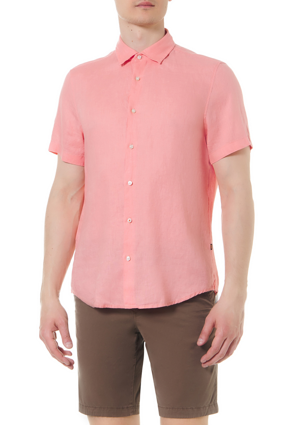 BOSS Рубашка из чистого льна (цвет ), артикул 50467417 | Фото 1