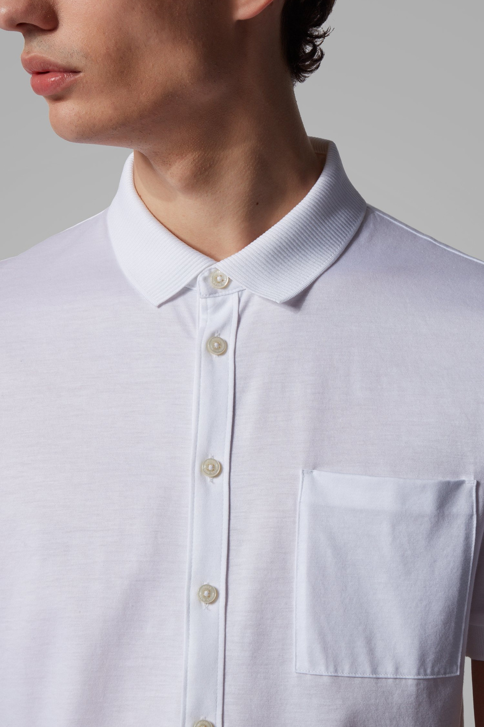 BOSS Рубашка Puno из мерсеризованного хлопка (цвет ), артикул 50423901 | Фото 2