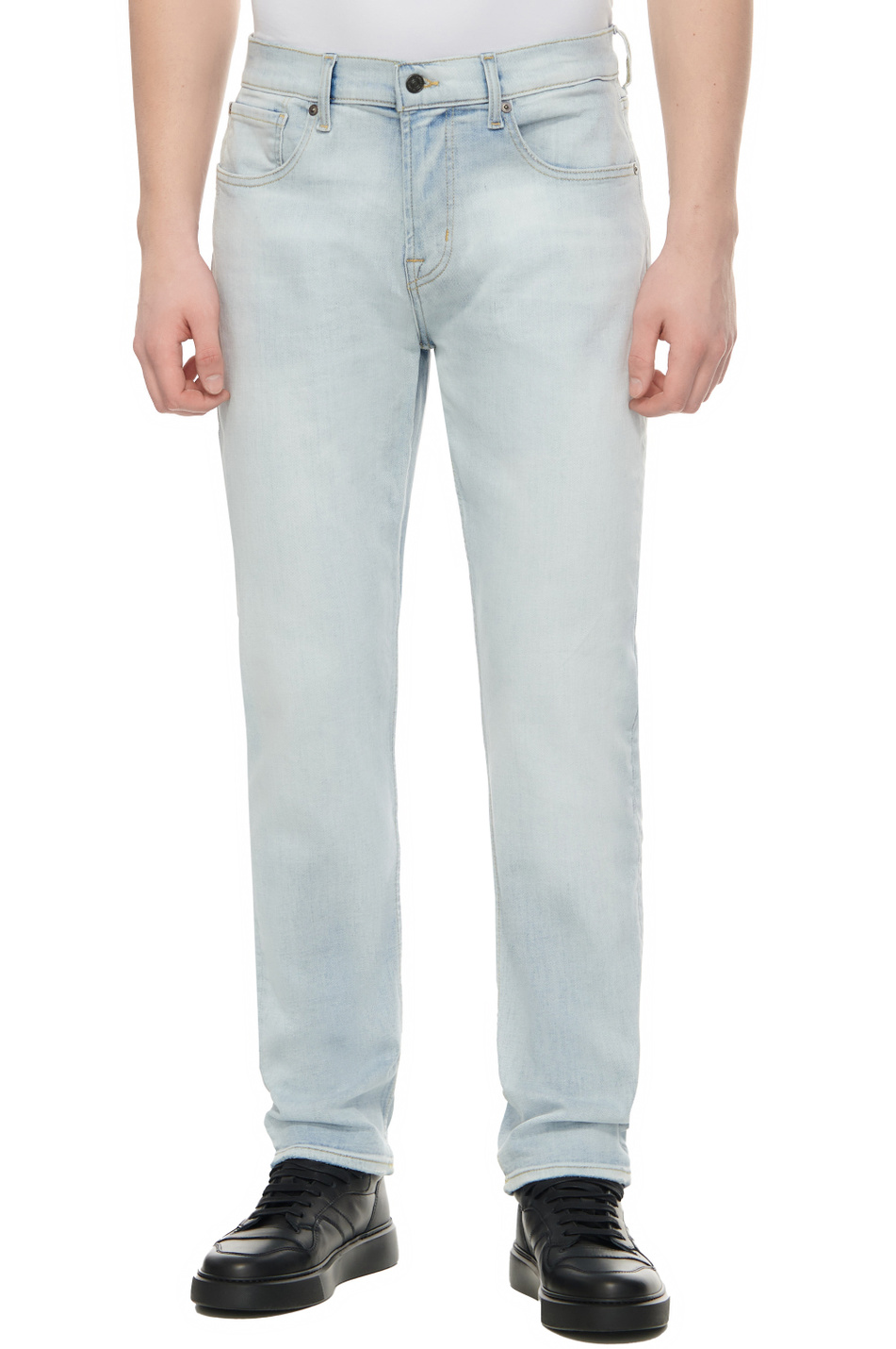 Мужской 7 for all Mankind Джинсы SLIMMY из эластичного хлопка (цвет ), артикул JSMXC120NM | Фото 1