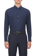 Мужской Zegna Рубашка из хлопка с добавлением кашемира (цвет ), артикул E8X44A6-SRF5-190G | Фото 1