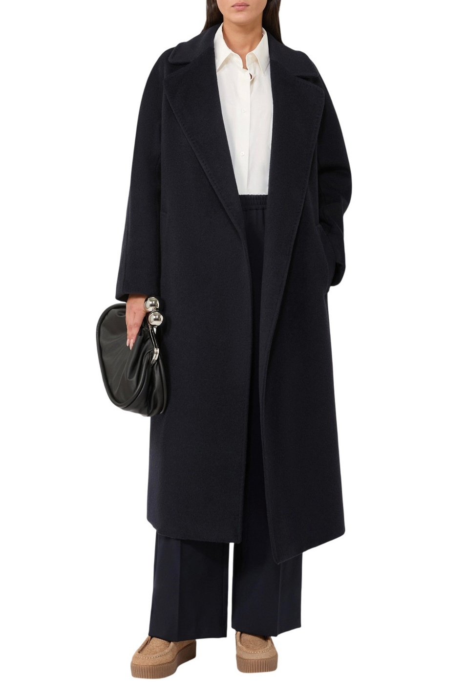 Женский Weekend Max Mara Пальто TEMPERA из смеси шерсти альпаки (цвет ), артикул 2525016082 | Фото 2