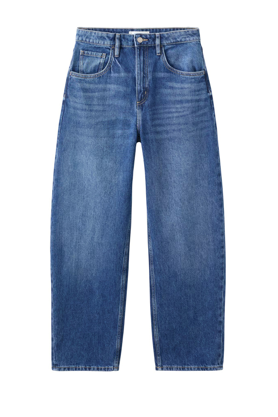 Женский Mango Джинсы BET с высокой посадкой (цвет ), артикул 27013339 | Фото 1