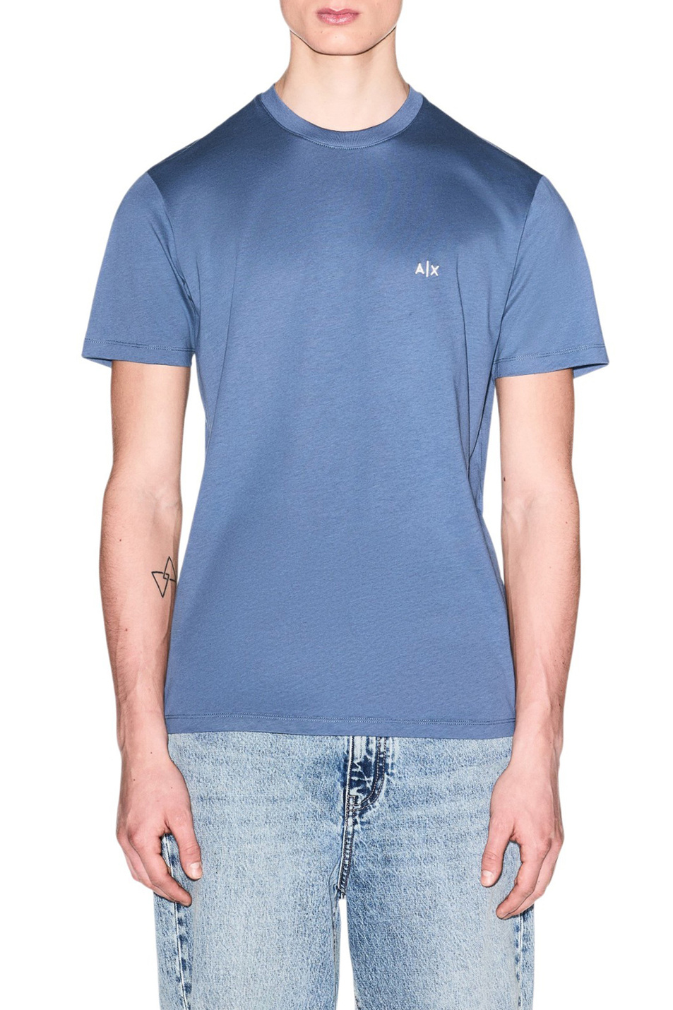 Мужской Armani Exchange Футболка из хлопка (цвет ), артикул XM001568-AF10358 | Фото 3