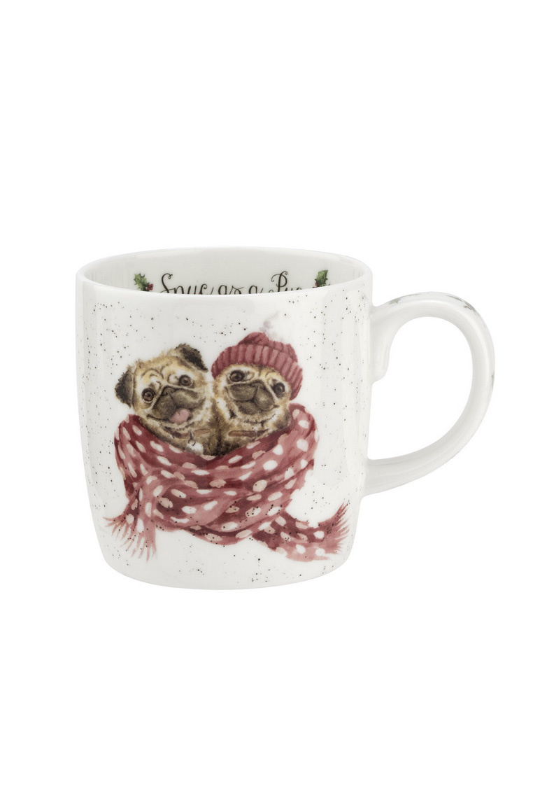 Не имеет пола Portmeirion Кружка «Snug as a Pug» (цвет ), артикул MMQD5629-XS | Фото 1