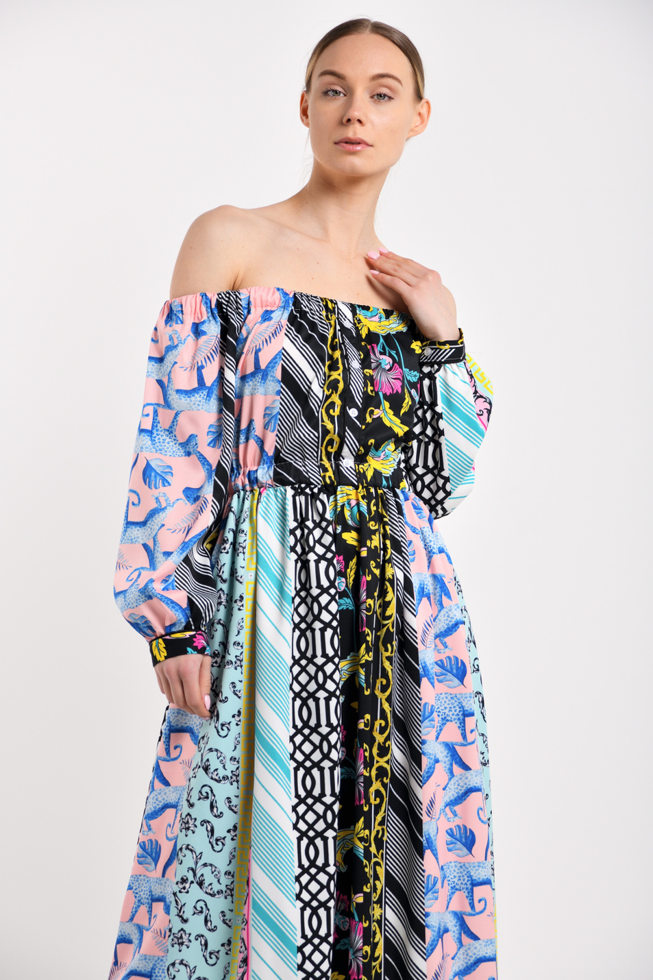 Silvian Heach Платье из текстиля (цвет ), артикул CVP19020VE | Фото 4