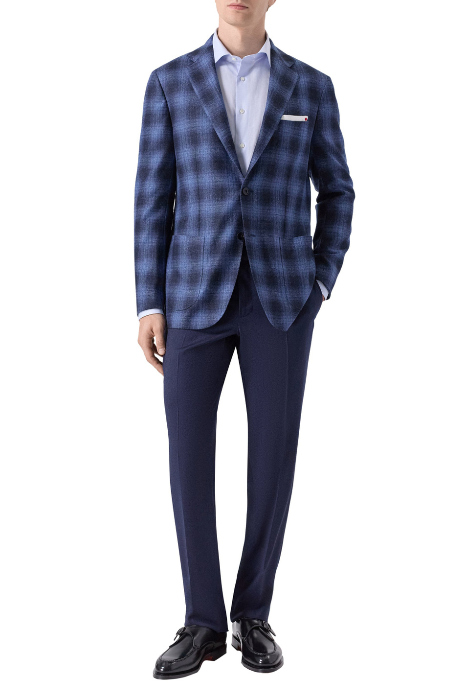 Мужской Kiton Пиджак шерсти и кашемира (цвет ), артикул UG81K0144G14000 | Фото 2