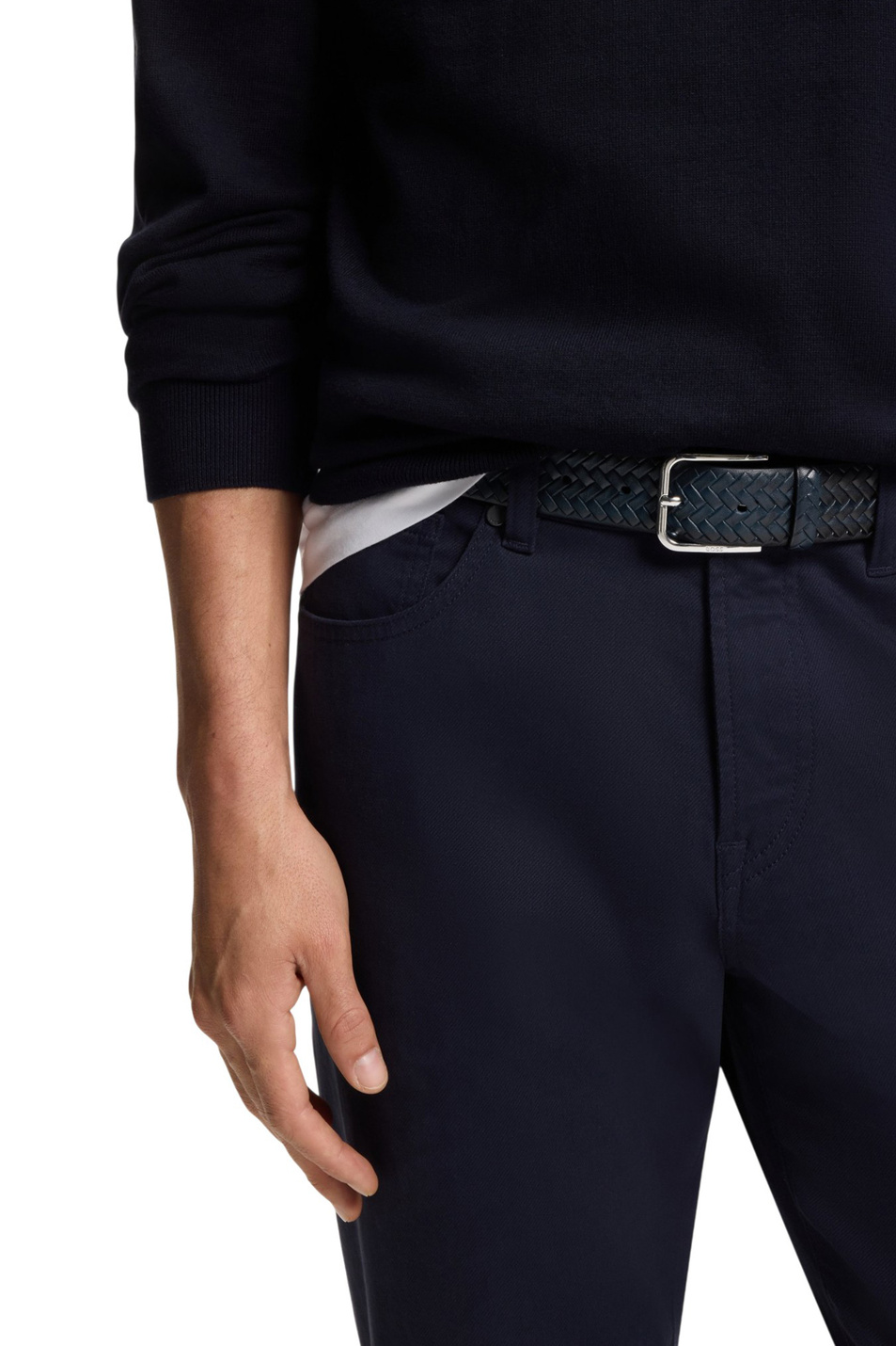 Мужской BOSS Ремень Madison из натуральной кожи (цвет ), артикул 50560430 | Фото 3