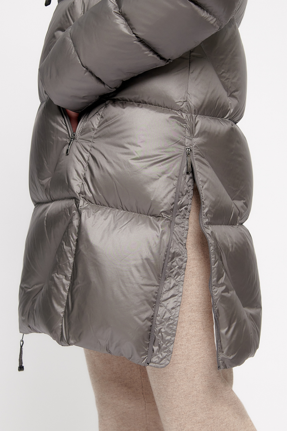 Женский Parajumpers Стеганое пальто JANET с утеплителем из утиного пуха (цвет ), артикул PWJCKHY33 | Фото 11