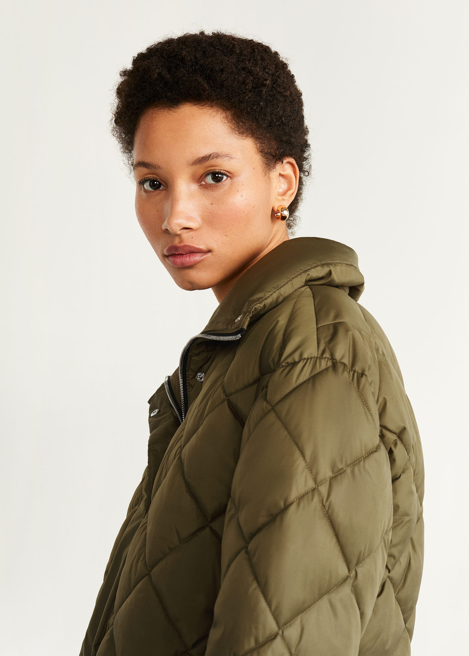 Куртка TICTAC|Основной цвет:Хаки Женский Mango Куртка TICTAC (цвет ), артикул 53037019 | Фото 7
