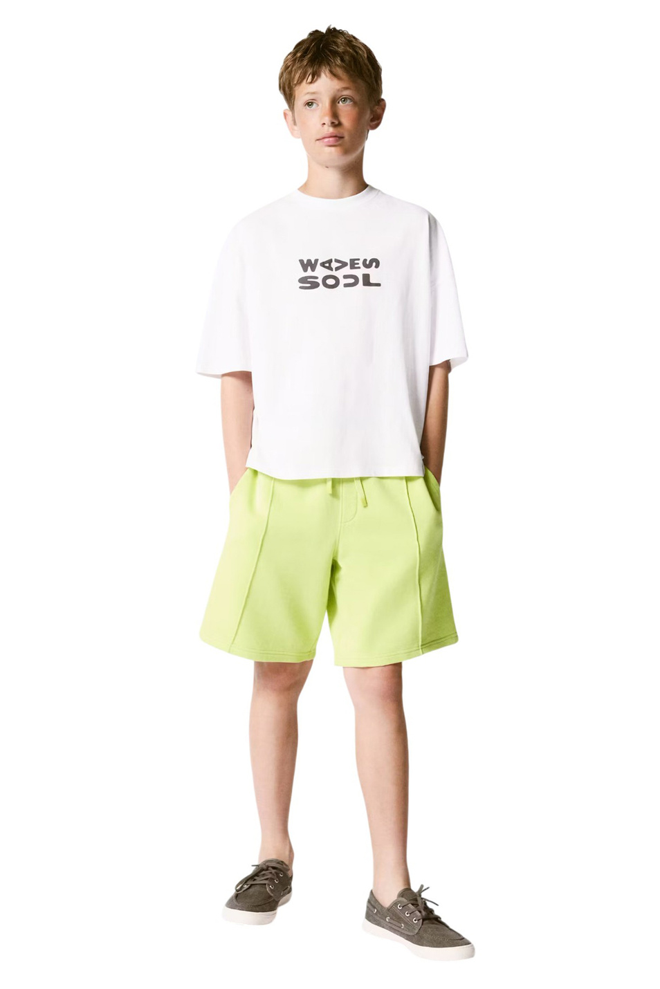 Мальчикам Mango Kids Шорты-бермуды LIMA из хлопка (цвет ), артикул 37031411 | Фото 3