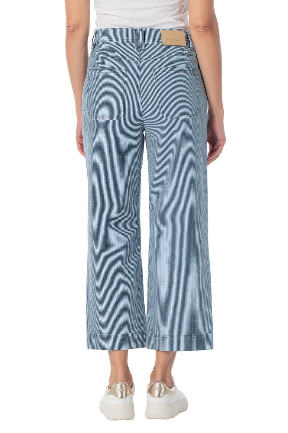 Женский Gerry Weber Джинсы укороченные в полоску (цвет ), артикул N67111 | Фото 2