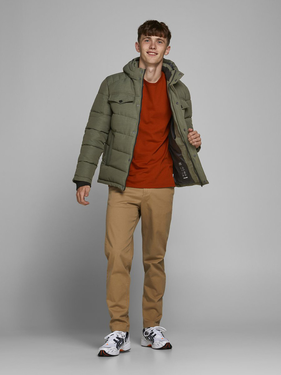 Мужской Jack & Jones Куртка со съемным капюшоном (цвет ), артикул 12173872 | Фото 2