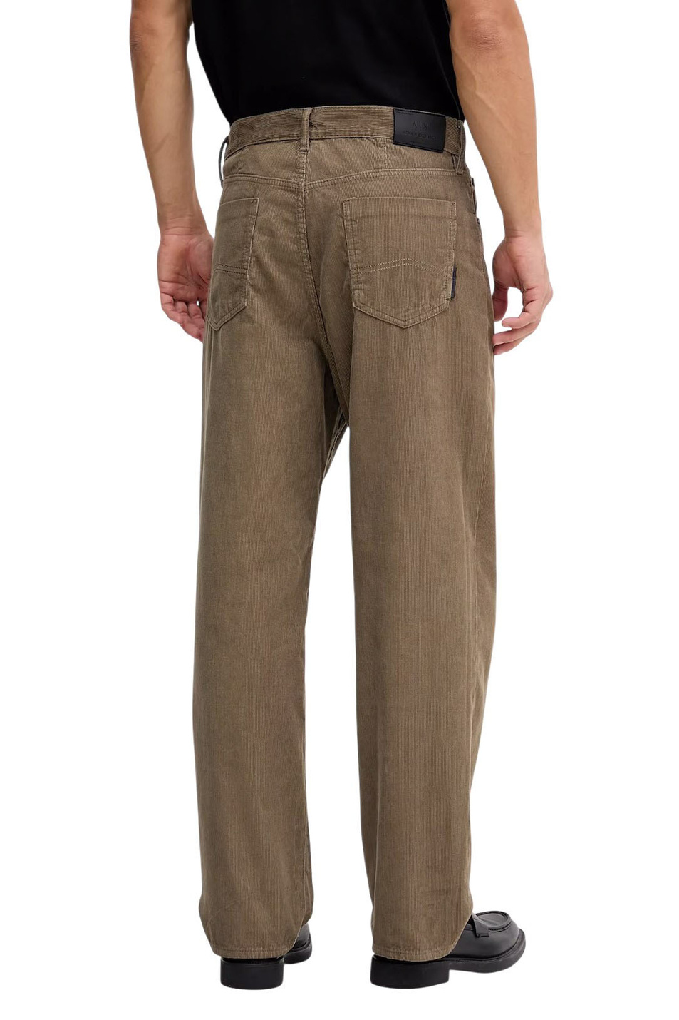 Брюки вельветовые|Основной цвет:Хаки Мужской Armani Exchange Брюки вельветовые (цвет ), артикул XM001156-AF18825 | Фото 5