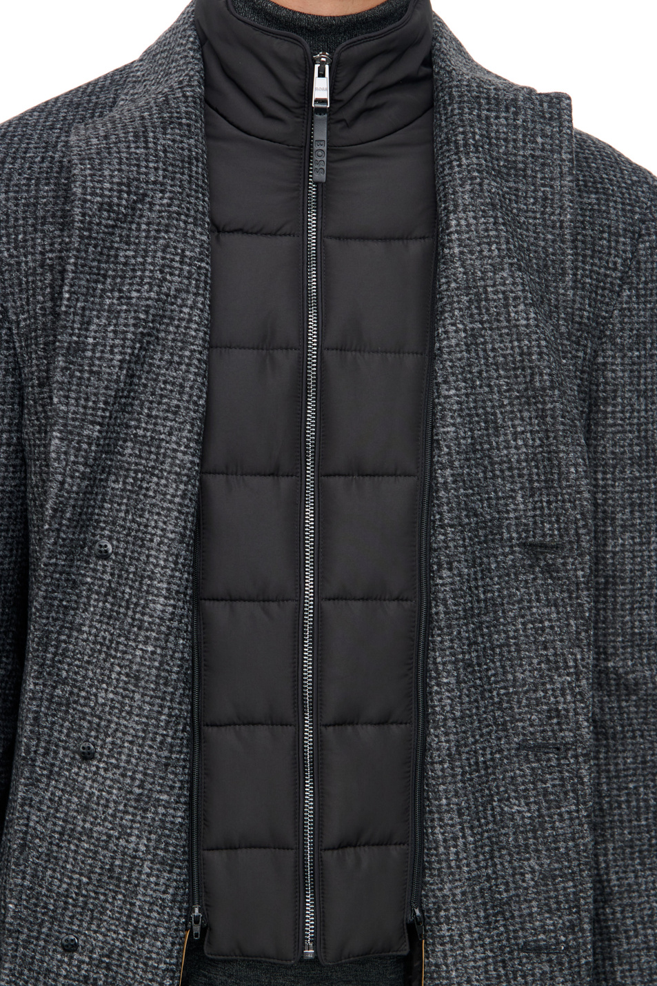 Мужской BOSS Пальто из смесовой шерсти (цвет ), артикул 50502319 | Фото 6