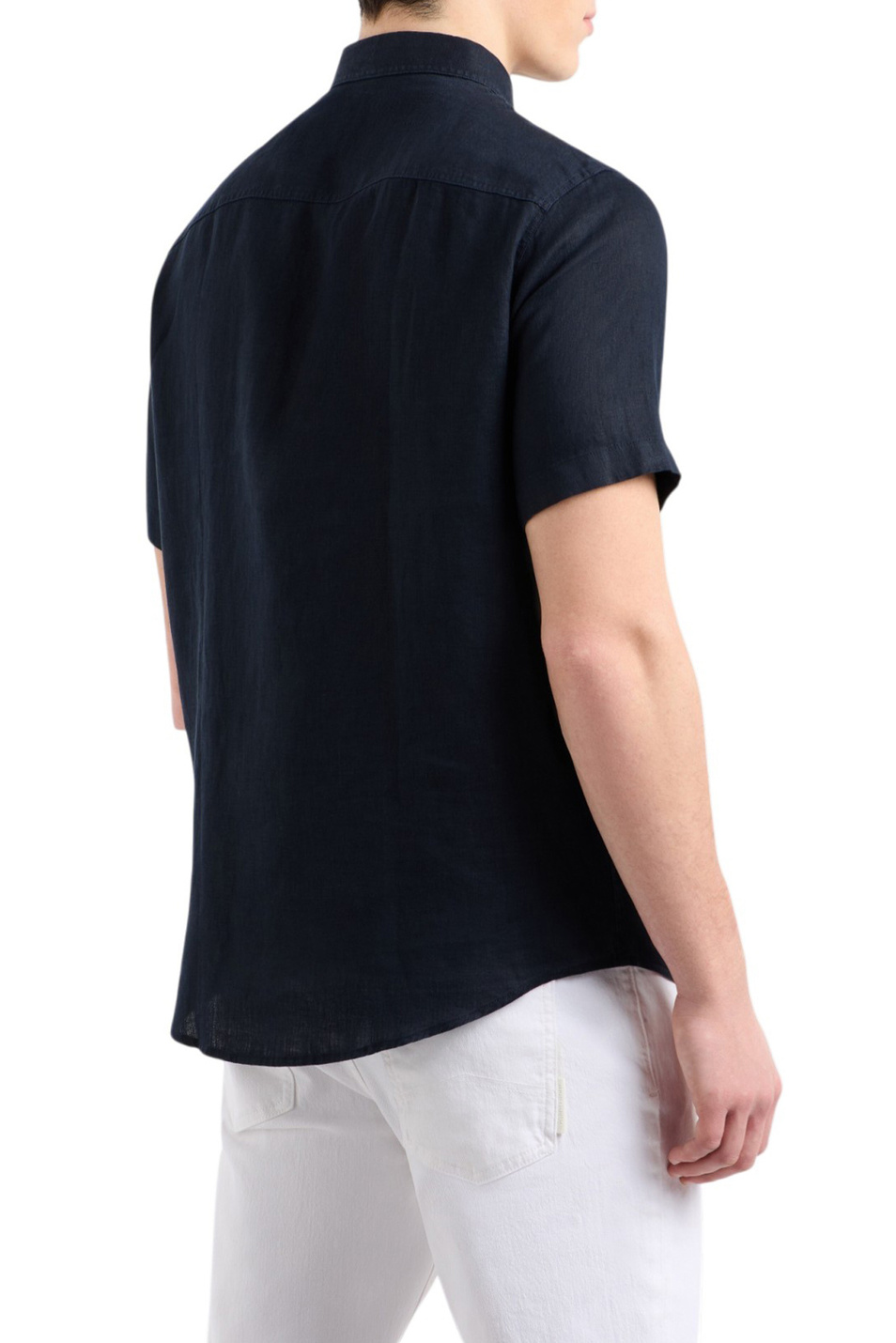 Мужской Armani Exchange Рубашка из льна (цвет ), артикул XM001223-AF14619 | Фото 4