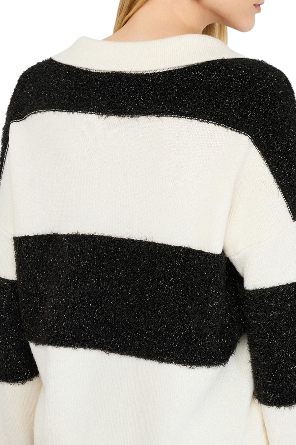 Женский Liu Jo Джемпер поло из смесовой шерсти (цвет ), артикул TF5221MA51I | Фото 5