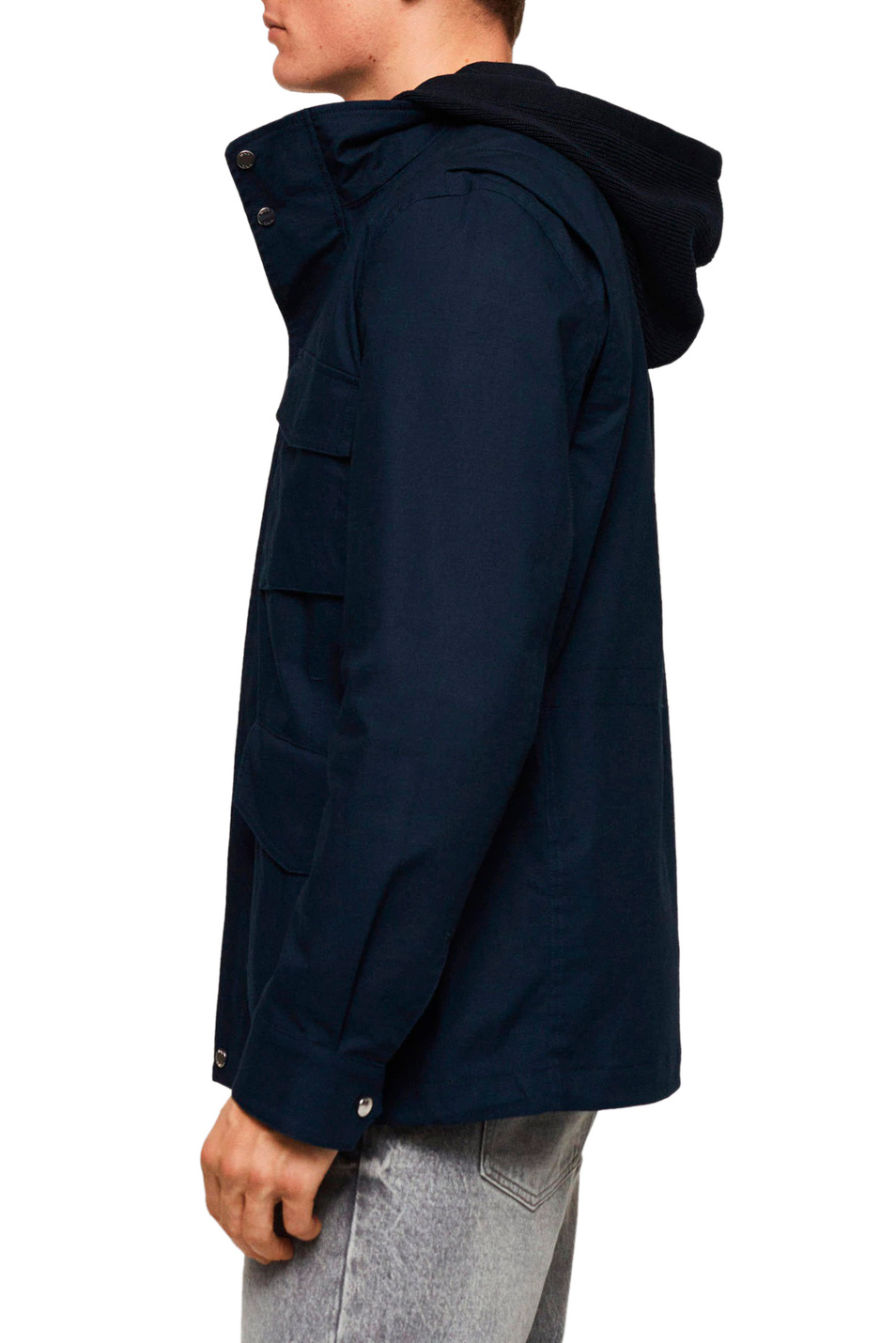 Мужской Mango Man Куртка NINET с карманами (цвет ), артикул 47014385 | Фото 4