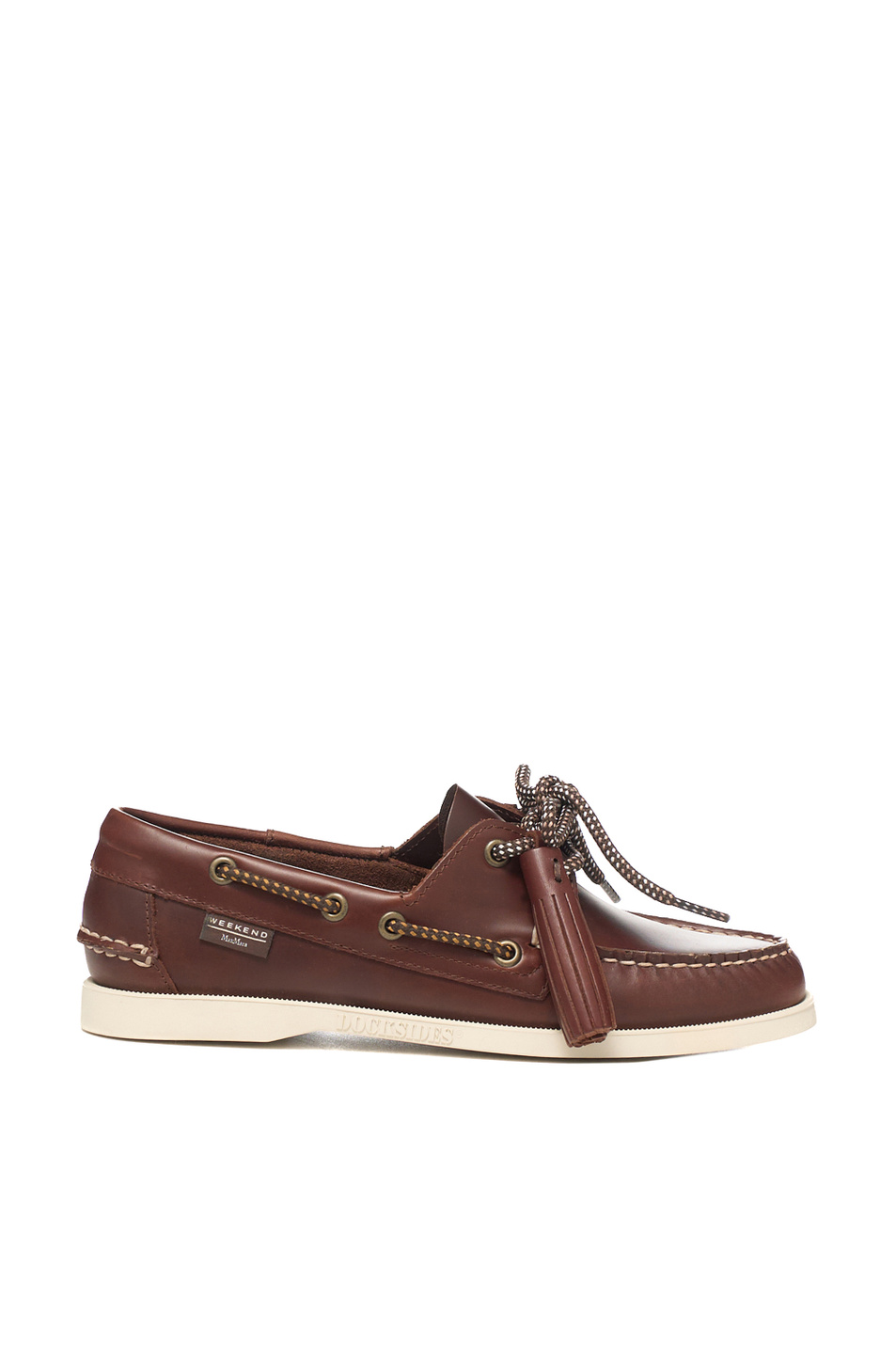 Женский Weekend Max Mara Мокасины DOCKSIDE2 из натуральной кожи (цвет ), артикул 2615521034 | Фото 1