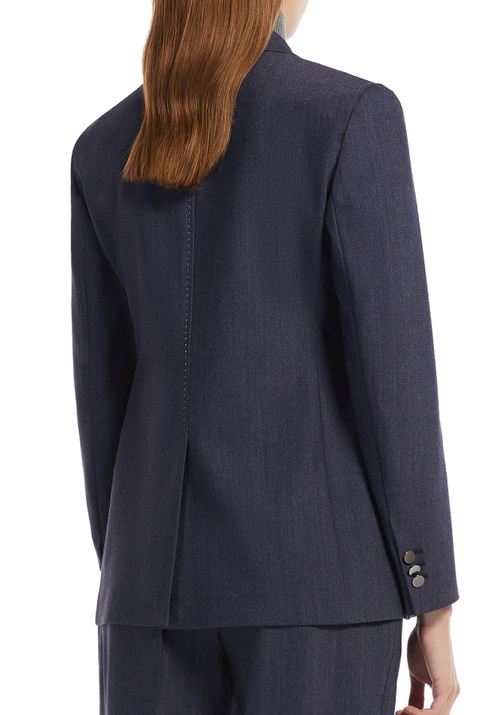 Max Mara Двубортный пиджак TIMOR (Синий цвет), артикул 60460729 | Фото 4