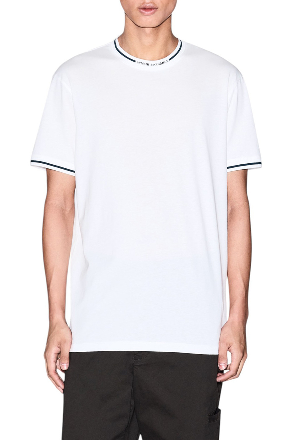 Мужской Armani Exchange Футболка с логотипом (цвет ), артикул XM001467-AF10356 | Фото 3