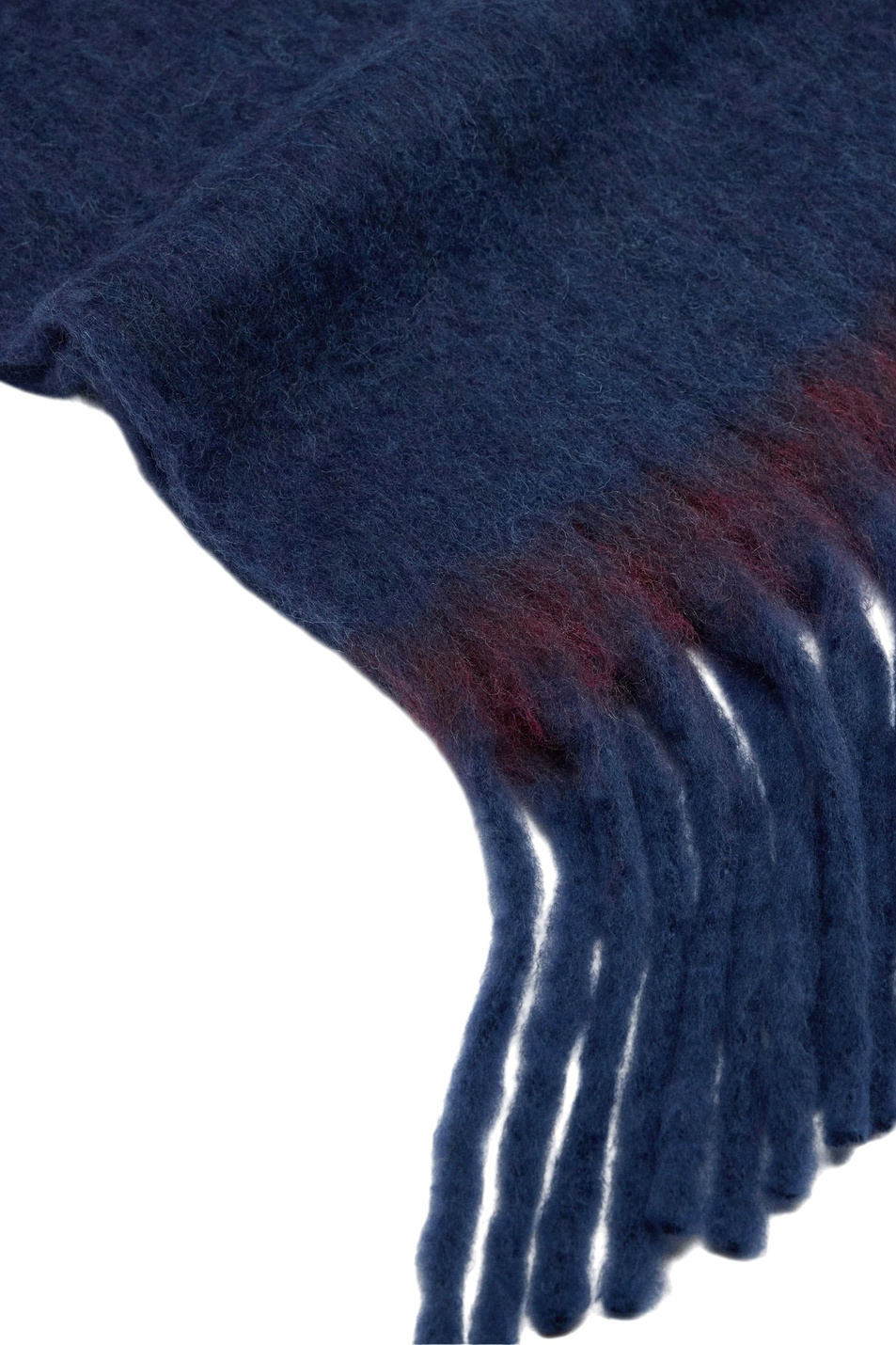 Шарф с бахромой|Основной цвет:Синий Женский Parfois Шарф с бахромой (цвет ), артикул 241405 | Фото 2