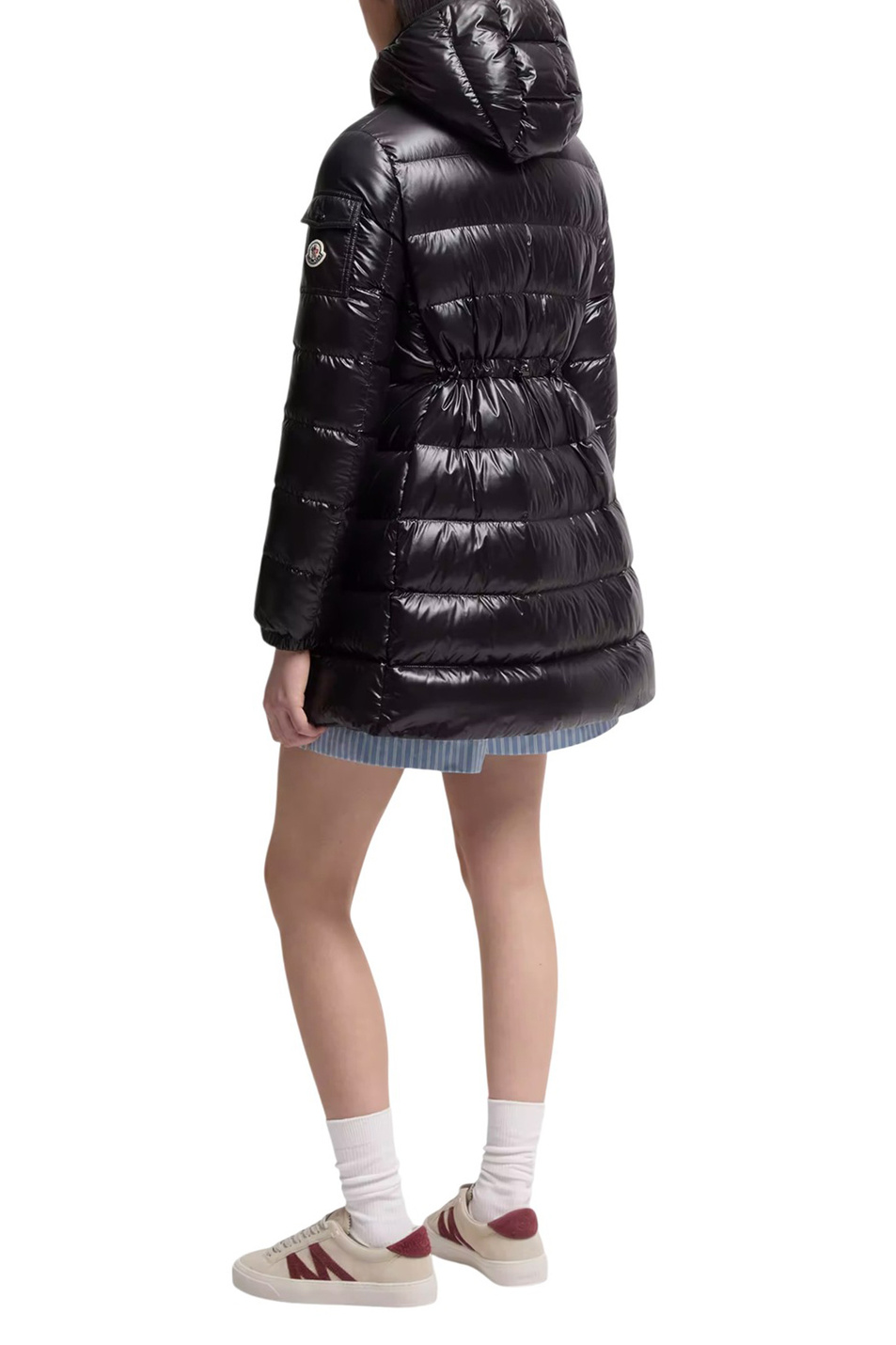 Женский Moncler Полупальто COURCELLES с пуховым наполнителем (цвет ), артикул K20931C00002-597Z8 | Фото 4