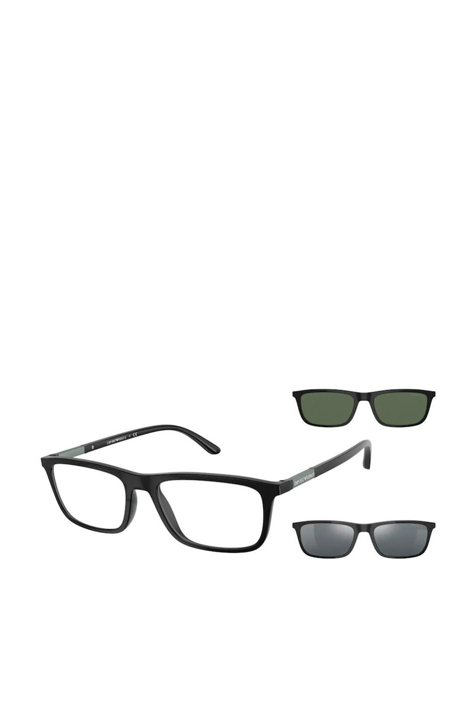 Мужской Emporio Armani Солнцезащитные очки 0EA4160 со сменными линзами (цвет ), артикул 0EA4160 | Фото 1