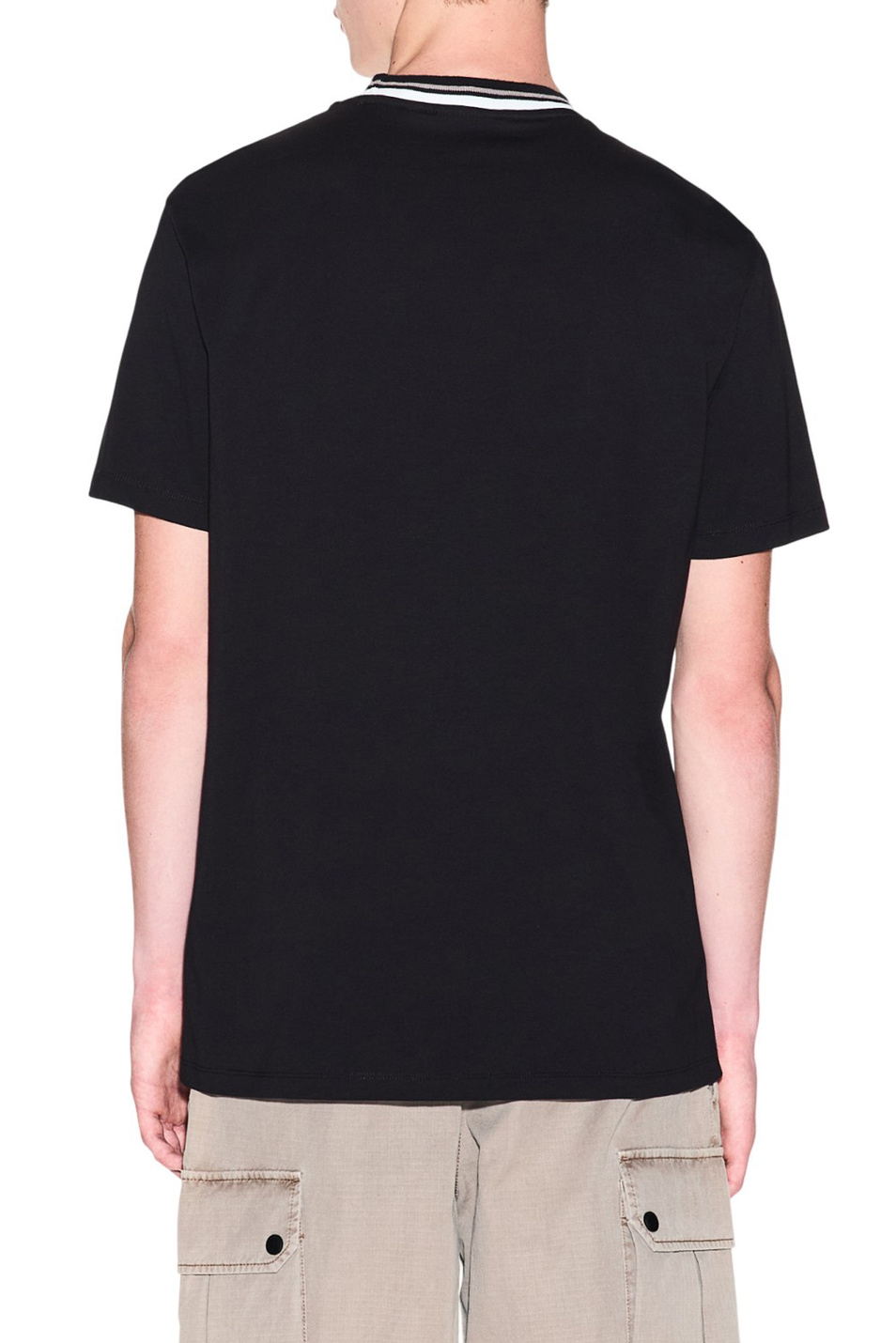 Мужской Armani Exchange Футболка из хлопка (цвет ), артикул XM001795-AF10361 | Фото 4