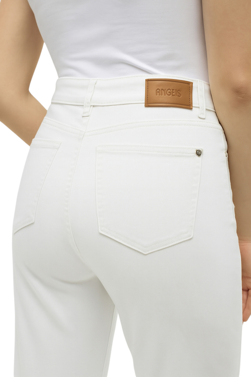 Женский Angels Джинсы STRAIGHT из смесового хлопка (цвет ), артикул 350210032 | Фото 6