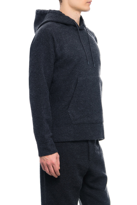 Emporio Armani Толстовка из смесовой шерстяной пряжи ( цвет), артикул 6L1M6W-1JZ3Z | Фото 3