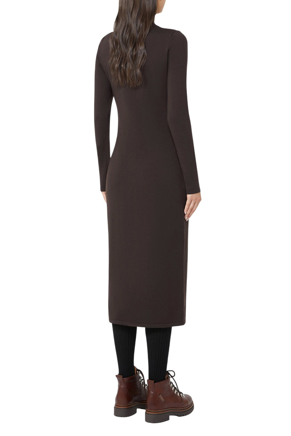 Женский Weekend Max Mara Платье OCROMA из смесовой шерсти (цвет ), артикул 2525326022 | Фото 4