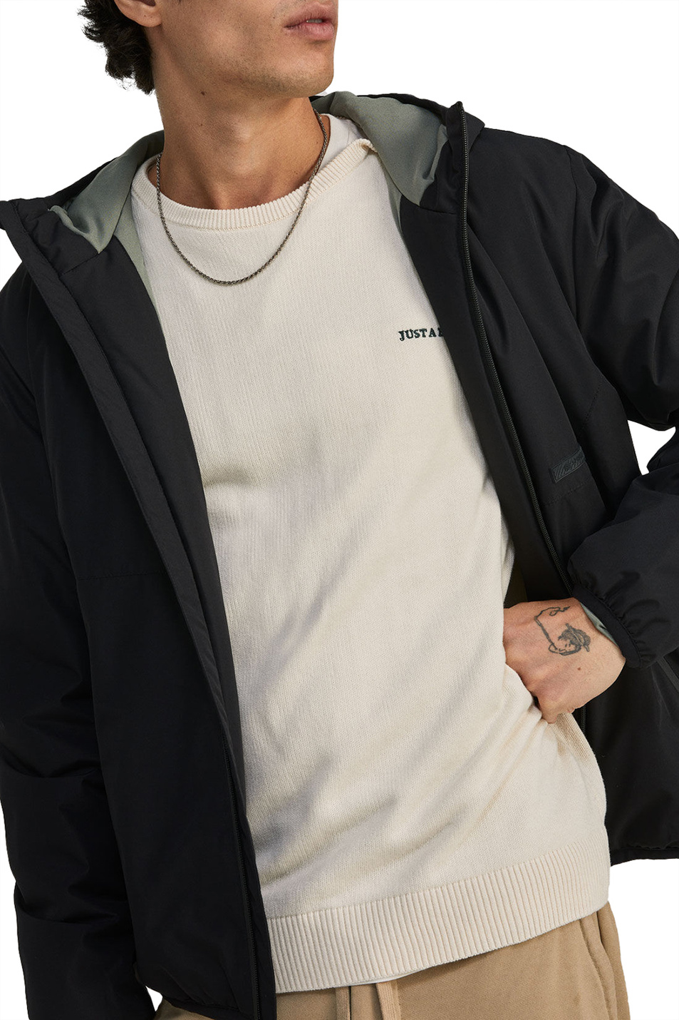 Мужской Springfield Утепленная куртка с капюшоном (цвет ), артикул 0955528 | Фото 3