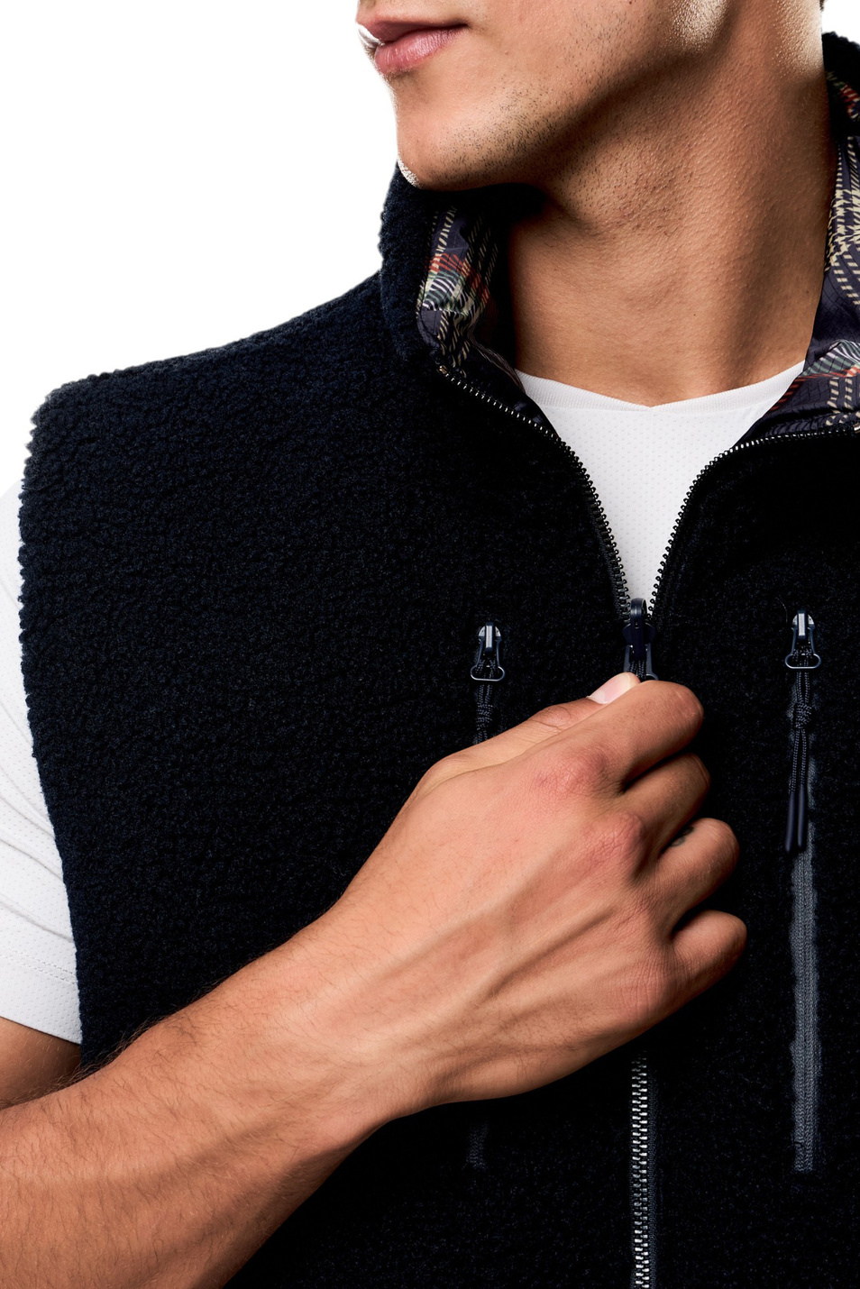 Мужской EA7 Жилет двусторонний с логотипом (цвет ), артикул 7M000931-AF17399 | Фото 7