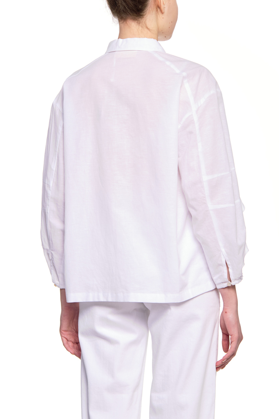 Женский iBLUES Рубашка SALATO с рюшами (цвет ), артикул 71110221 | Фото 5